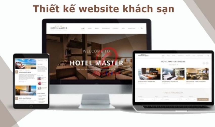 Thiết kế website khách sạn, resort ấn tượng, chuyên nghiệp