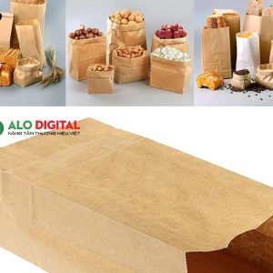 mẫu 2 túi giấy đựng thực phẩm